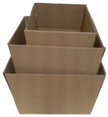 12x10x4 Cardboard Paper Boxes Corrugated Shipping Boxes 32 ECT 25/bndle