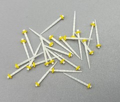 Dental Glass Fiber Post Teeth Restorative Refill Screw 1.2 1.4 1.6 1.8mm Posts