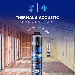 Spray Foam Insulation Kit(12 PK Kit)Expanding Foam Sealant,Spray Insulation Foam