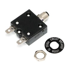 New 15 Amp Push Button Thermal Circuit Breaker 12-32V DC 125-250V Volt AC