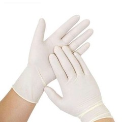 4000 Small White Latex Powder Free Disposable Exam Gloves (40 Boxes of 100)