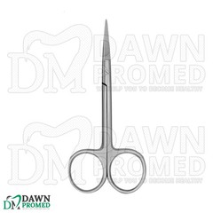 Iris Scissors 3.5″ Straight Round Pattern Dental Veterinary Surgical Instruments