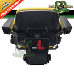 RE188293-DLX Seat With Arm Rests and Seat Belts For John Deere 5200, 5300, 5400+