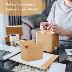 6X4X4-Small-Shipping-Boxes-30-Pack-Brown-Corrugated-Box-Mailers, Cardboard Boxes