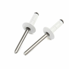 1/8″ White Multi-Grip Blind POP Rivets – 1/16″ to 1/4″ Grip Range | 300 Pack