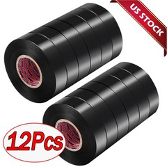 1Pcs New Electrical Tape Wiring Harness wire (Black, 3/4″ W x 20ft L) auto truck