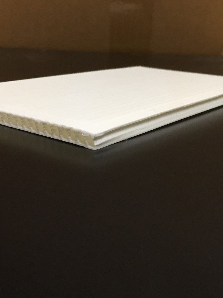 4mm White 12″ x 18″ Corrugated Plastic Coroplast Sheets Sign