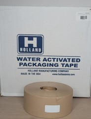 New Holland Water Activated Packing Tape Brown 3″ x 600′ Medium Duty 10-pack