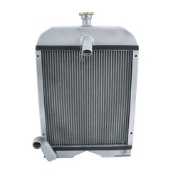 86551430 8N8005 2 low Full Aluminum Radiator For Ford Tractor 2N 8N 9N Model