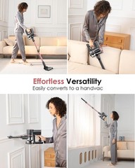 Vexilar Cordless Vacuum Cleaner 25Kpa Stick Vacuum with Self Standing