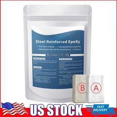 Steel Reinforced Epoxy Putty Waterproof Repair Clay for Metal Wood Car Crack Fix