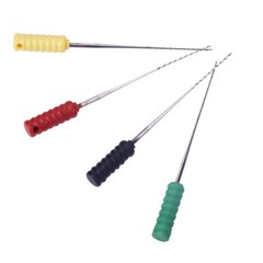 AZDENT Dental Endo Root Canal Barbed Broaches Files Assorted 25mm Medical Steel