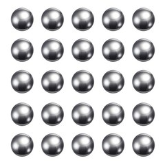 30pcs Precision Balls 9/16″ Diameter G10 Chrome Steel Ball Bearings Silver