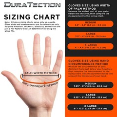 Duratection 8 Mil Super Duty Diamond Textured Nitrile Gloves, 1000 Gloves, Large