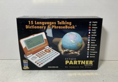 Ectaco Partner XL1500 15 Languages Talking Dictionary & Phrasebook Translator