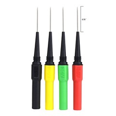 A● ZIBOO ZB07 Green/Yellow/Red/Black 3.25 x 0.25 x 0.25 Mini Back Probe