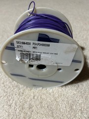 @ 900 ft, Alpha Wire 3055 Hook-up Wire 18AWG strand 16/30 , Violet color