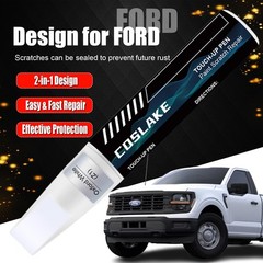 Car Touch Up Paint for Ford Blue Jeans Metallic Scratch Repair Kit