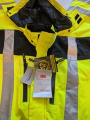 OccuNomix SP-CVL Size XL High Visibility Waterproof Insulated Coverall