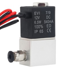 1/8″ NPT 2 Way Normally Closed DC 12V Electric Solenoid Air Valve Sets