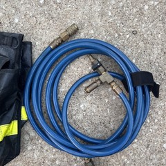 Hurst Firefighter Rescue Air Lifting Flat Bag Supply Hoses
