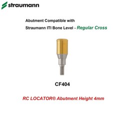 Titanium Locator Abutment Fit Straumann Bone Level NC/RC Zest Locator Compatible