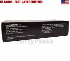 Bostitch Office B8 PowerCrown Premium Staples, 0.25 Inch Leg, Full-Strip silver