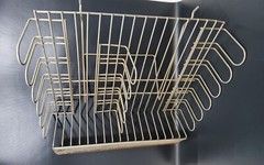 Vintage General Store Wire Retail Display Shelf Freestanding / Wall Mount