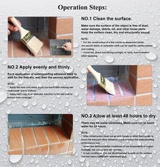 Invisible Liquid Waterproof Sealant Repairing Leak Indoor and Outdoor Use 35oz