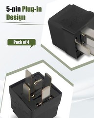 04727370AA 50732 12VDC 5Pins Automotive Relay, Replacement 5081 B3, V4-1C-12V, 4