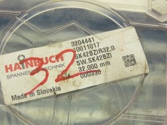 Hainbuch SK42BZIR32 Clamping Head Serrated Bore 32mm x 47mm OAL Chuck Type H