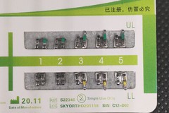 10 Sets Dental Orthodontic Bracket MIM Monoblock Mini Roth/MBT 022/018 345 Hooks