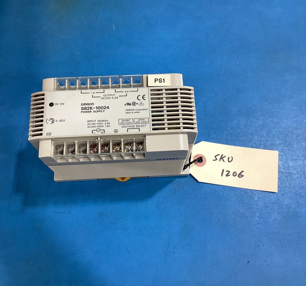Omron S82K-10024 (S82K10024) Power Supply Module #1206
