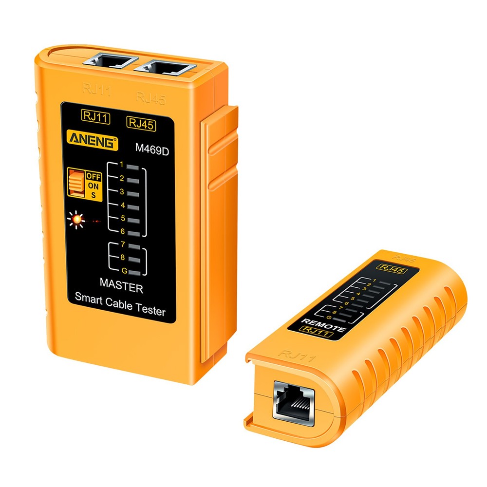 Networks Cable Tester Tool Ethernet RJ45 RJ11 LAN Wire Telephone Cable Tester