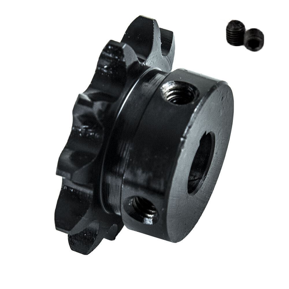 Jeremywell #40 Roller Chain Sprocket B Type 1/2″ Bore Hardened 11 Tooth