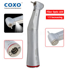COXO Dental Electric Handpiece 1:5 Increase Fiber Optic Contra Angle C7-5