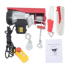 PA400 880lbs Mini Electric Hoist 328ft/100m Wireless Remote Control 110V 980W
