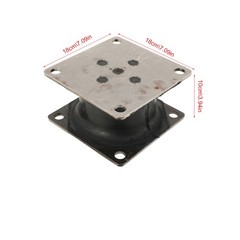 Vibratory Plate Compactor Rubber Isolator Shock Mount For Stanley Hydraulic 4PCS