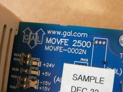 Gal Manufacturing Movfe-0002N Linear Door Operator Drive/Pcb Assembly 0.5 Hp
