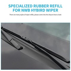 Wiper Blade Refill, 28”+14” Wiper Refill 8.5 mm Original Equipment Manufact…