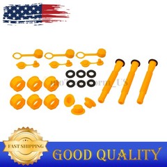 3x Replacement Gas Can Vent Spout Nozzle Kit For Old Style Cap7 Plastic Gas Cans