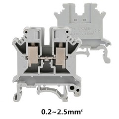 Cable Junction Box 1 in 3 out UK2.5B Din Rail Electric Connectors 80*130*70mm