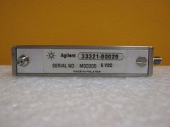Agilent / HP 33321-60028 DC to 3 GHz, 0 to 65 dB, SMA, Step Attenuator. Tested!