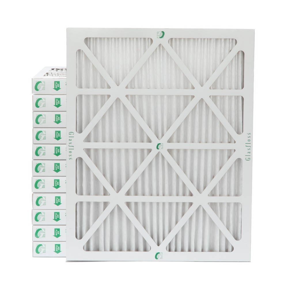 20x24x2 MERV 10 AC Air Filters. 12 PACK. Actual Size: 19-3/8 x 23-3/8 x 1-3/4