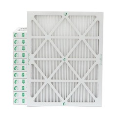 20x24x2 MERV 10 AC Air Filters. 12 PACK. Actual Size: 19-3/8 x 23-3/8 x 1-3/4