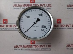 Nife 0-1600 Bar Oil Pressure Gauge 8L-40/54-Work Card 009.03-LP125/8-400