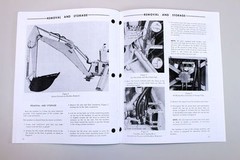 Ford 750 753 755 Backhoe Owners Operators Manual Maintenance 3500 4500 Tractor