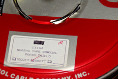 Carol Encore Prysmian C1164 Coax, 93 Ohm, 22-SOLID **100 ft.** FREE SHIPPING