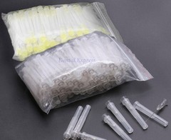 25g/27g/30g Dental Endo Irrigation Needle Tips Rinse Tips for Syringes 100pcs