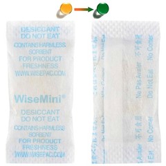 5 Gram 250 Pack Silica Gel Packets Color Indicating Dessicant Food Grade NP